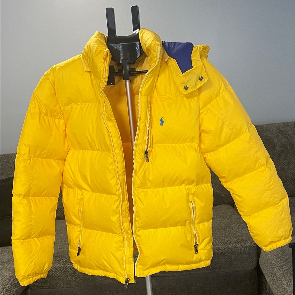 Polo by Ralph Lauren Yellow Puffer Jacket